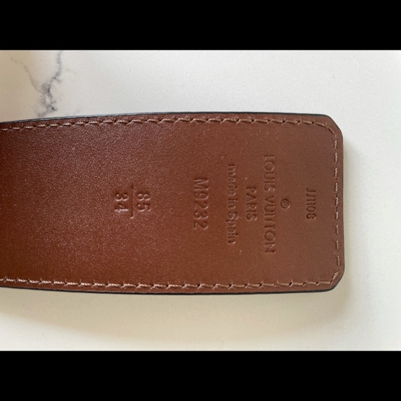 Authentic Men LV Belt - Picture 3 of 3
